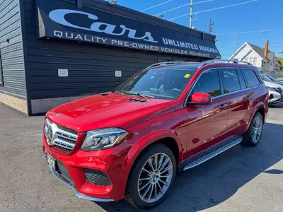 ACCIDENT FREE AND LOW MILEAGE 2017 MERCEDES-BENZ GLS450 4MATIC, THE FULL-SIZE SUV THAT COMBINES PREM...