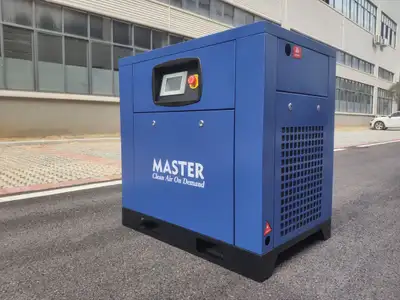 20 HP ROTARY SCREW AIR COMPRESSOR WITH DRYER, View more