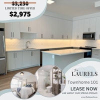 Newer 2 Bedroom Townhome Available! Kitchener / Waterloo Kitchener Area Preview