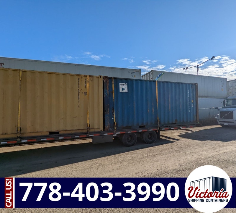 VICTORIA SHIPPING CONTAINERS! USED 20ft SEACAN Tool Storage & Benches