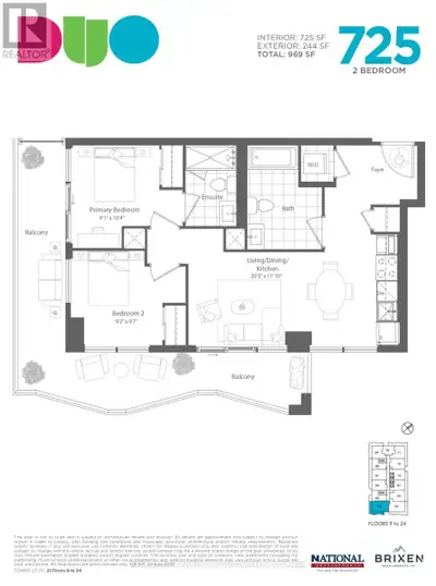 2104 - 260 MALTA AVENUE Brampton (Fletcher's Creek South), Ontar