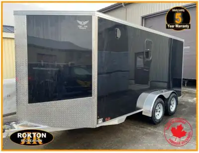 For sale is a Tow Tek Trailers 7 x 16 Cargo trailer, with new Trident package (White interior, Insul...