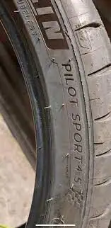 if u see the ad tire still for sale 1 x 275/35/21 MICHELIN pilot sport 4S tire 80 % tread Dot#2024 f...