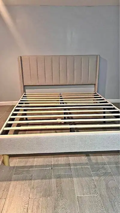 Queen bedframe, View more