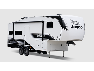 Jayco Eagle SLE fifth wheel 24MLE highlights: Tri-Fold Sofa Slide Queen Bed 30in.in. x 36in.in. Show...