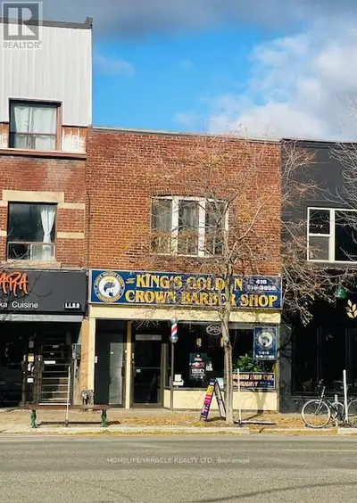 Opportunity to own a well-established luxury Barber shop business on densely Populated Bloor/Dundas...