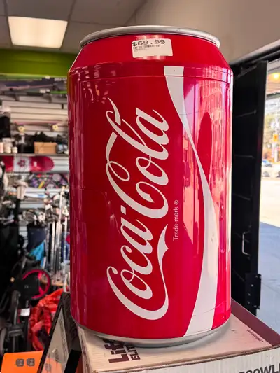 Coca Cola 8 Can Portable Mini Fridge, View more