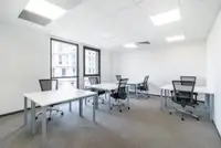 Find open plan office space in Spaces Zibi Ottawa for 15 persons
