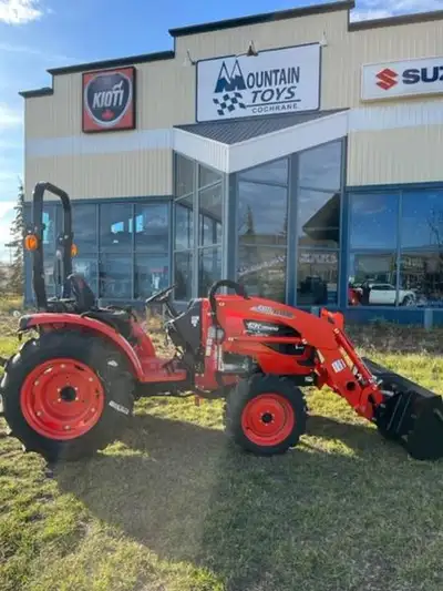 KIOTI TRACTOR CK3520SE HST ROPS MODEL WITH BUCKET/LOADER AVAILABLE FOR SALE WITH SPECIAL SAVINGS AND...