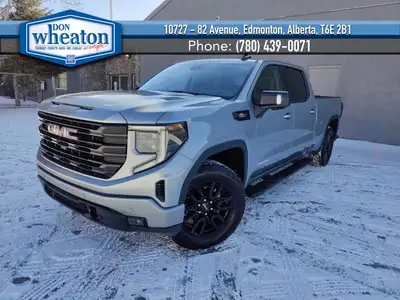 This GMC Sierra 1500 Elevation Crew Cab Std Box 4x4 delivers a Turbocharged Diesel I6 3.0L/183 engin...