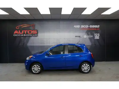 NISSAN MICRA SV 2016 HATCHBACK ÉDITION SV 4 CYLINDRES 1.6 LITRES 109 HP ** BAS KILOMÉTRAGE ** JAMAIS...