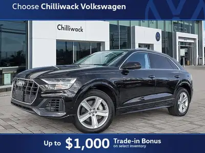This Audi Q8 delivers a Intercooled Turbo Gas/Electric V-6 3.0 L/183 engine powering this Automatic...
