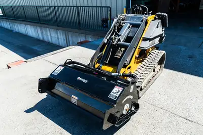 The Bradco Mini Tiller is designed for use on mini skid steers or compact tool carriers. Available i...