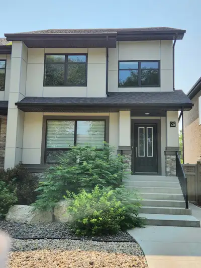 Beautiful townhome for rent in Old St. Vital May 1st possession! (photos are of the one next door. S...