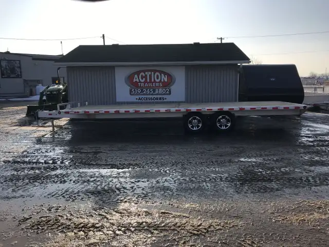 2026 ACTION SERIES MENNONITE MADE ALUMINUM DECKOVER SERIES in Cargo & Utility Trailers in London - Image 7