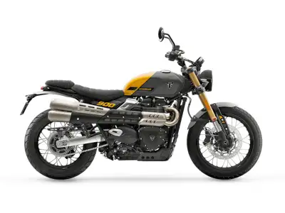 Argyll Motorsports 2026 Triumph Scrambler 900 Mineral grey Off-road soul and urban edge Features may...