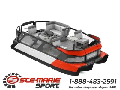 1 000$ DE RABAIS SUR CE PONTON! (déjà inclus dans le prix affiché) Pour 1 000$ de plus, obtenez du F...