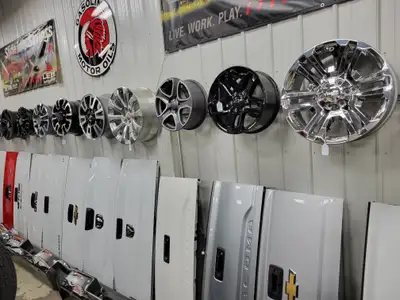Ford, Chevy, GMC Dodge - We have a great selection of Factory Take Off Rim Sets. Visit our website f...