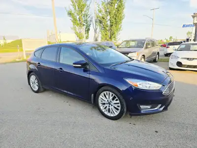 2017 FORD FOCUS TITANIUM FULLY LOADED SHARP-LOOKING RIDE, HEATED SEATS, REAR-VIEW CAMERA, HEATED STE...