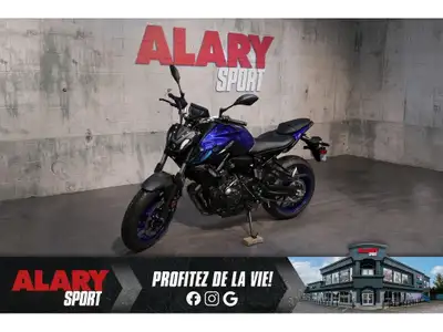 Alary Sport 2023 Yamaha MT-07 ENR. Yamaha MT-07 ENR. 2023 Cette MOTOCYCLETTE YAMAHA MT-07 2023 est d...