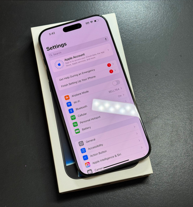 iPhone 16 Pro Max Black 256GB  100%  $1450 in Cell Phones in City of Toronto - Image 3