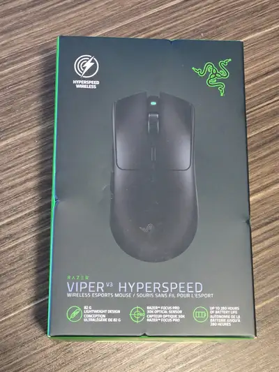 Brand New - Razer Viper V3 HyperSpeed Wireless Gaming Mouse, View more