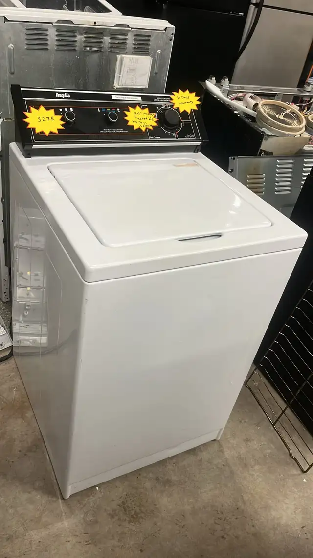 Inglis (Whirpool) 24” Washer Fully Tested  30-Day Warranty in Washers & Dryers in Kitchener / Waterloo - Image 3