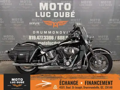 2003 Harley-Davidson FLSTC Harley-Davidson FLSTC 2003 77 082 KM MOTO CANADIENNE PARE-BRISE PHARE AUX...