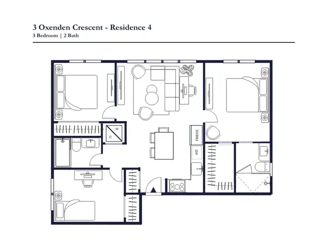 3 Oxenden - Residence 4 in Long Term Rentals in City of Toronto - Image 3