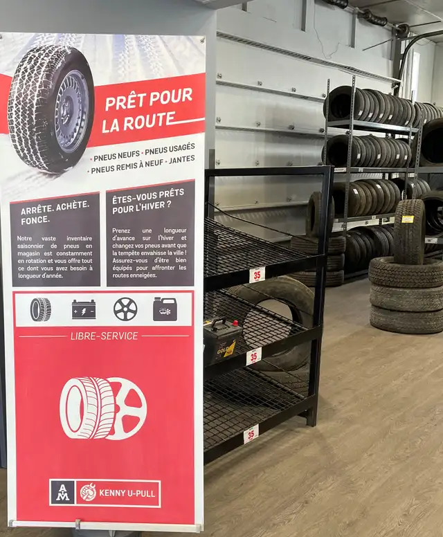 Pneus usagés à bas prix! Large inventaire! Kenny U-Pull | Tires & Rims ...
