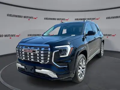 // ACCIDENT FREE!! // Finished in Black with a Black interior, this used 2026 GMC Terrain Denali AWD...