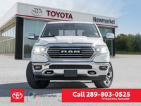 Experience the powerful and refined 2020 Ram 1500 Longhorn 4x4 Crew Cab 5'7" Box in a pristine white... (image 1)