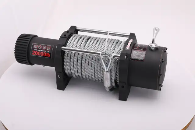 20000LB 12V Electric Winch – Heavy Duty 7.8HP Series SU20000 in Heavy Equipment Parts & Accessories in Prince Albert - Image 5