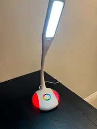 Colour-Adjustable Modern White Lamp
