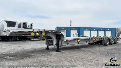 Trailer - # STOCK: R-37187 2015 MAC 53' DROP DECK ALUMINIUM THE VEHICLES ARE LOCATED AT: 609 PRINCIP...