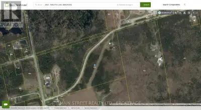 Premium Huge 21.16 Acres Private Lot W/ 2132 Feet Frontage!!! Possibility of severing this land in t...