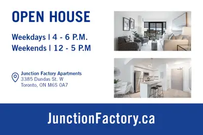 2-Bdm. for Rent at Junction Factory Dundas W./Runnymede Rd., View more