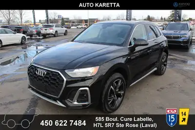 2022 AUDI Q5 S-LINE PROGRESSIV 45 QUATTRO 115.793 KM, JAMAIS ACCIDENTE: S-LINE / PROGRESSIV / VIRTUA...