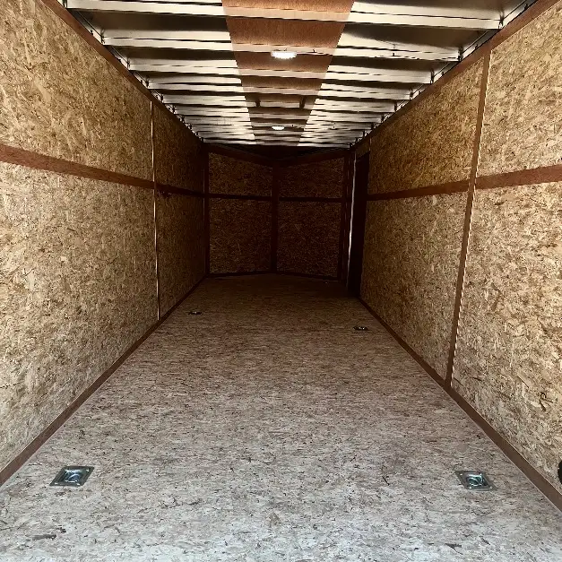 Aluminum 7x14+Vee 7FT INT Height Enclosed cargo Trailer in Cargo & Utility Trailers in Brantford - Image 6