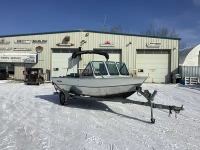 Used 2008 Alumaweld Stryker 18 Jet Boat For Sale in Nisku, AB Mercury 200 HP Sportjet Optimax Inboar...
