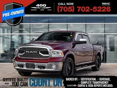 Welcome to 400 Chrysler Dodge Jeep Ram. The 2017 Ram 1500 Limited brings luxury and strength togethe...