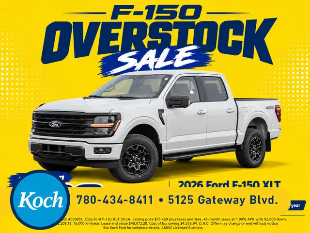 2026 Ford F-150 XLT