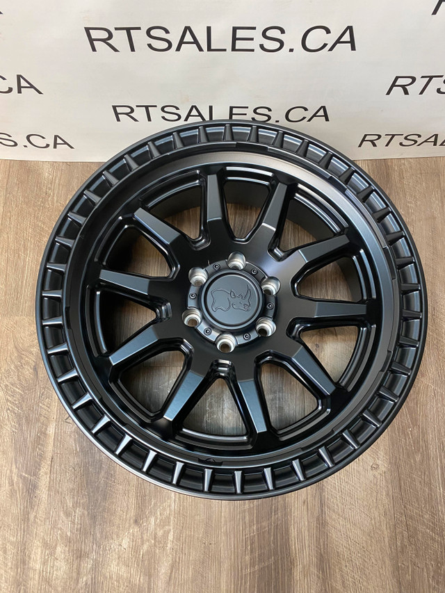 20 inch Black Rhino Rims 6x135 Ford F-150 and Expedition in Tires & Rims in Saskatoon - Image 4