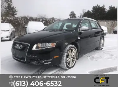 2007 AUDI A4 2.0T AVANT QUATTRO 2999$ plus HST and Licensing Needs Brakes Front Fenders need Rust re...