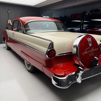 Step back into the golden era of automotive design with this beautifully restored 1955 Ford Fairlane... (image 2)