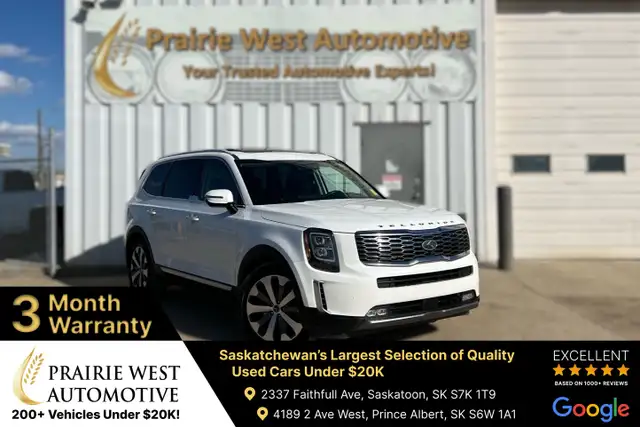 2020 Kia Telluride SX AWD 7 Passenger | Power Tailgate | Sunroof