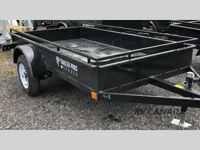Model: EC850 50in.X8’X9in. Weekender Trailer Standard Features: Dexter Single 2200LBS Axle 5.30X12in...