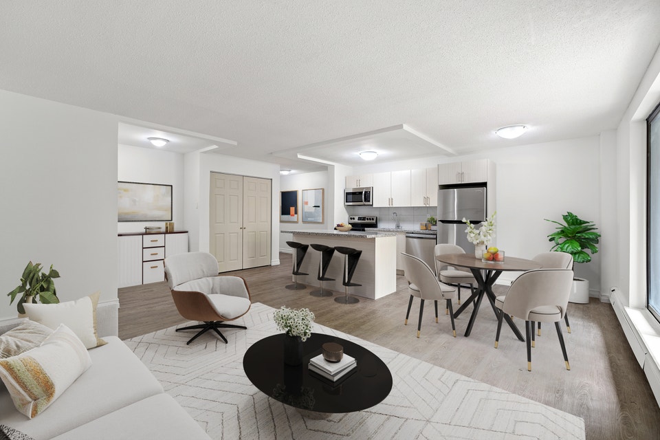 Webster Apartments - Renovated 1 bedroom Apartment for Rent 3
