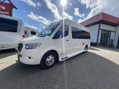 Pleasure-Way Plateau Class B diesel motorhome FL highlights: Swivel Seating Inflatable Air Bed Touch...