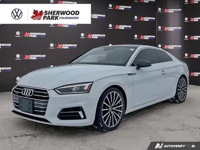 Check out this 2018 Audi A5 Coupe Technik while we still have it in stock! *You Can't Beat the Price...